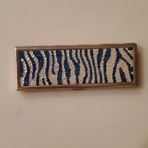 Judith Leiber for Target blue rhinestone mirror.